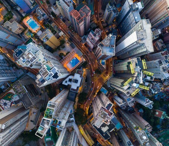 香港空中场景